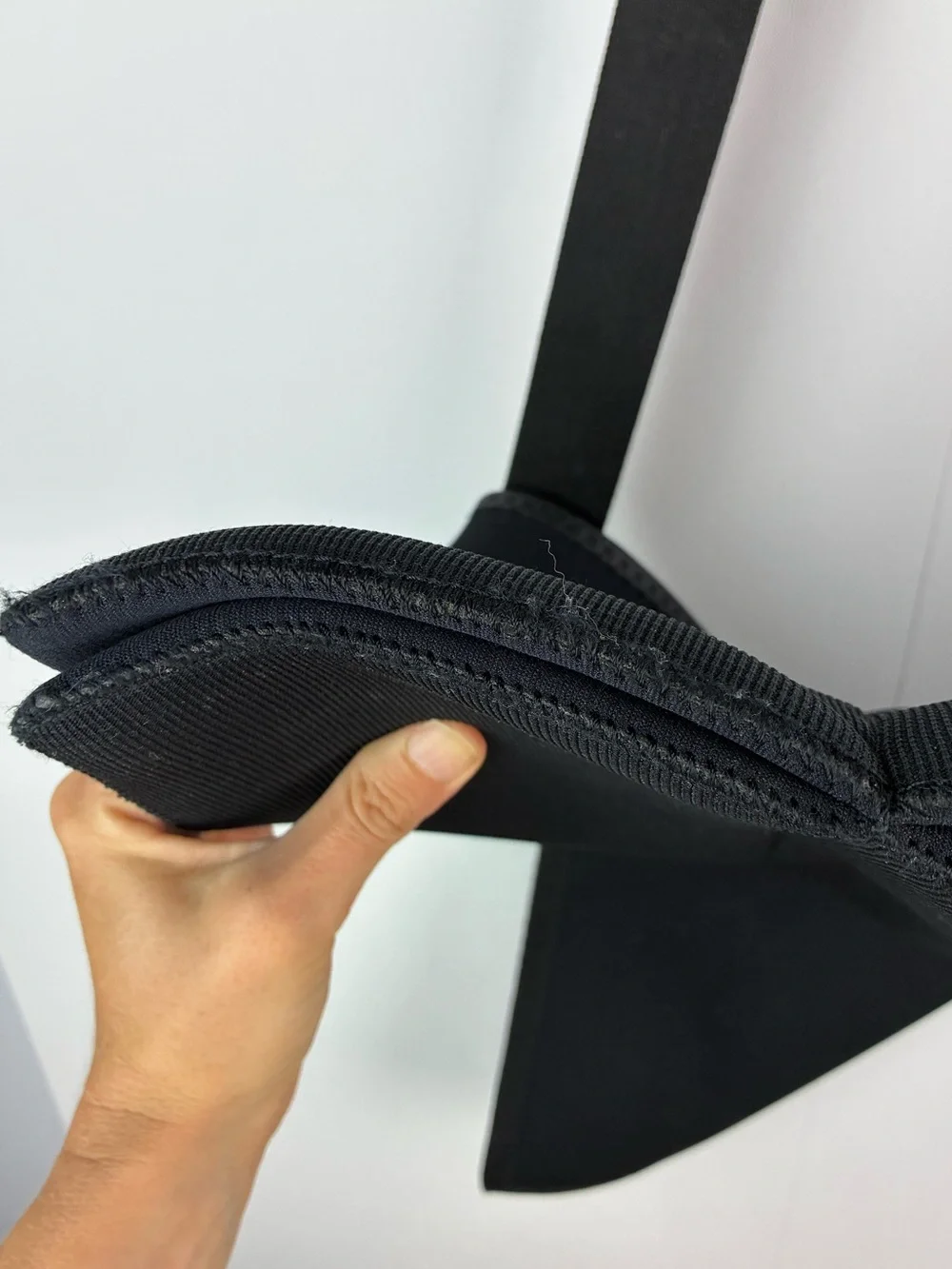 Shootsac Professional Camera Lens Crossbody Shoulder Bag Black Neoprene